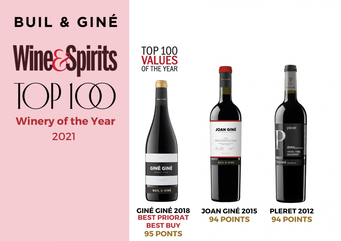 En este momento estás viendo BUIL & GINÉ, Top 100 winery of the year