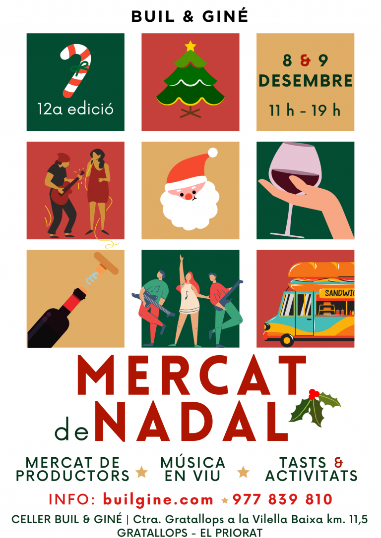 Read more about the article Arriba la 12a edició del nostre Mercat de Nadal